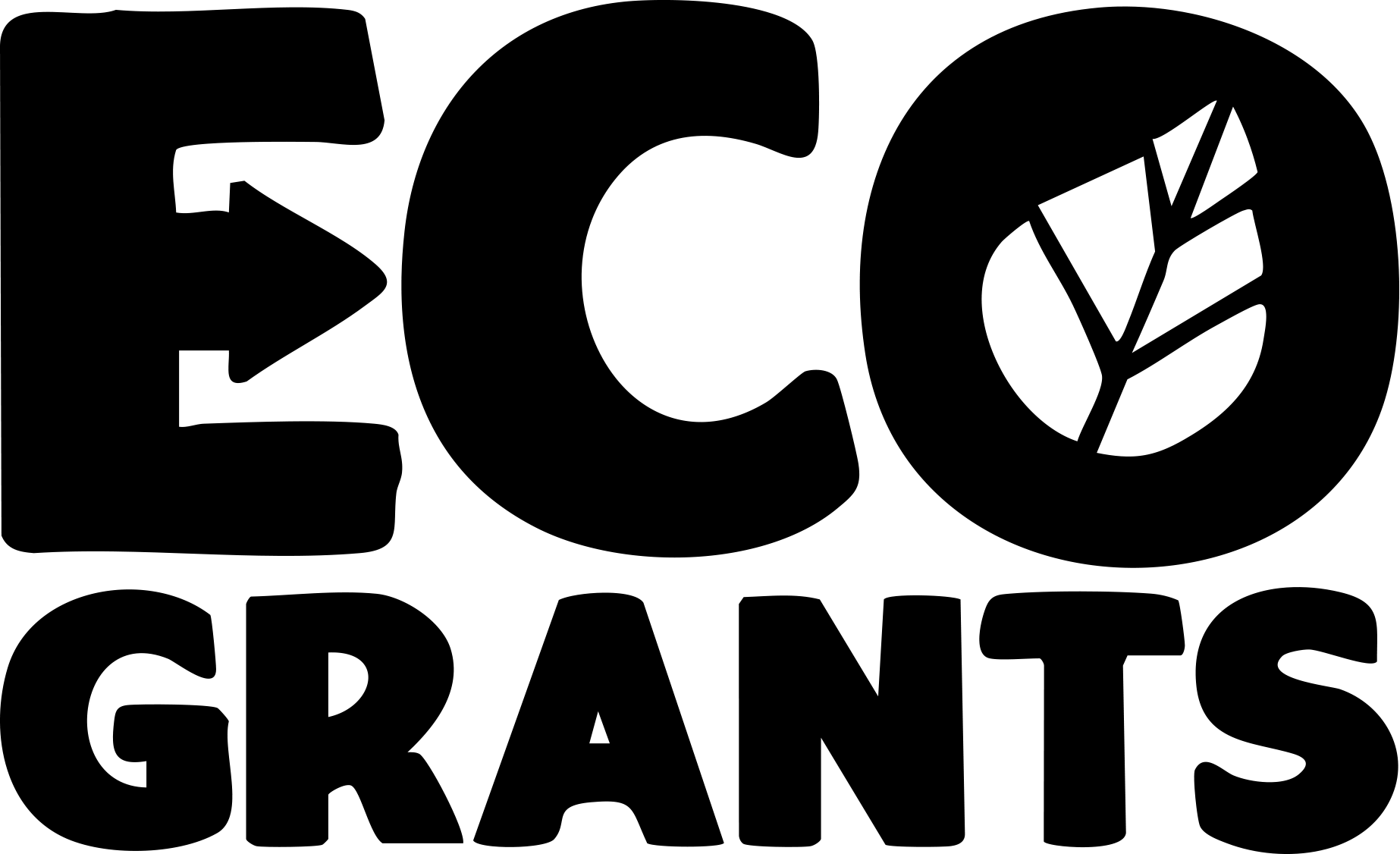 black eco grants full logo