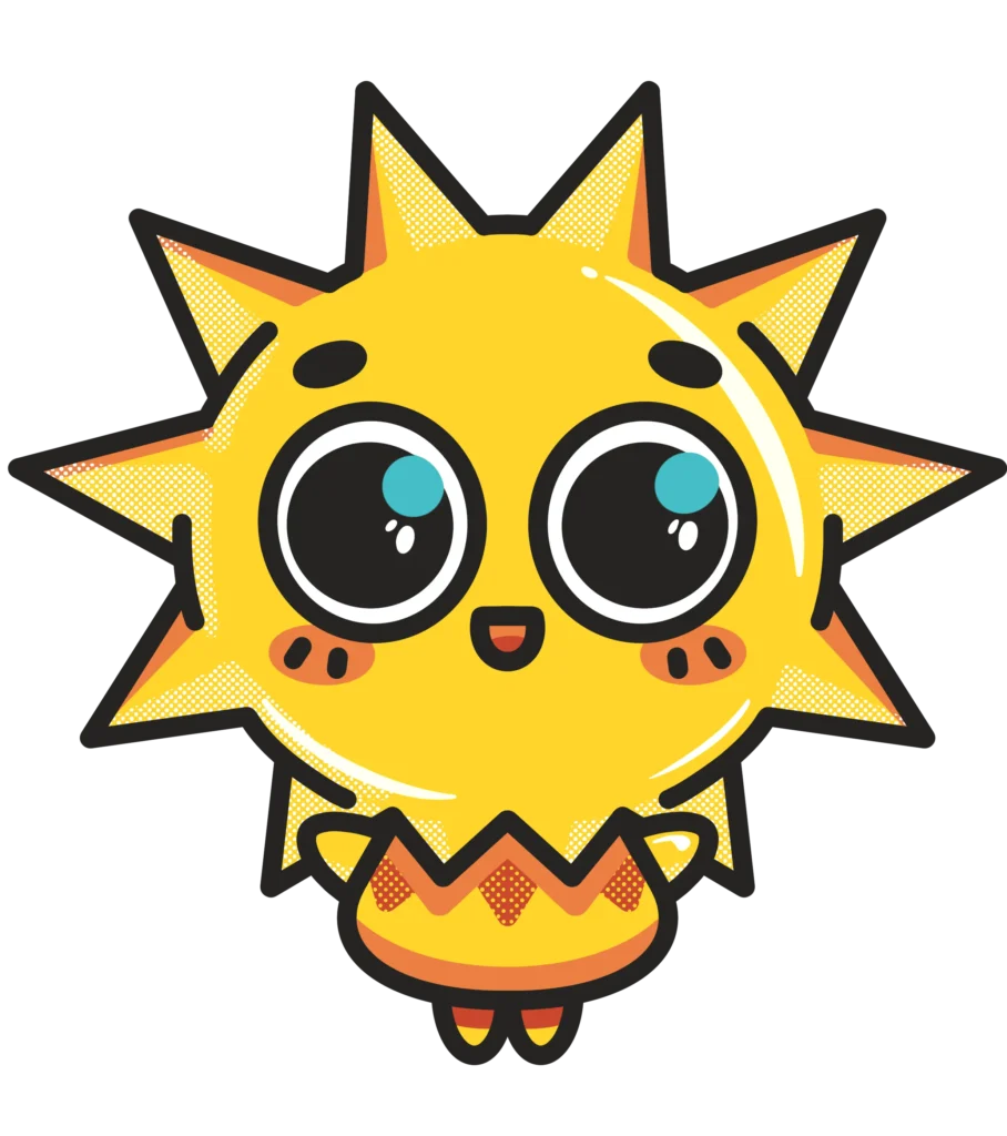 sun character icon