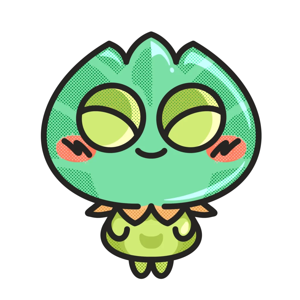 leaf character icon